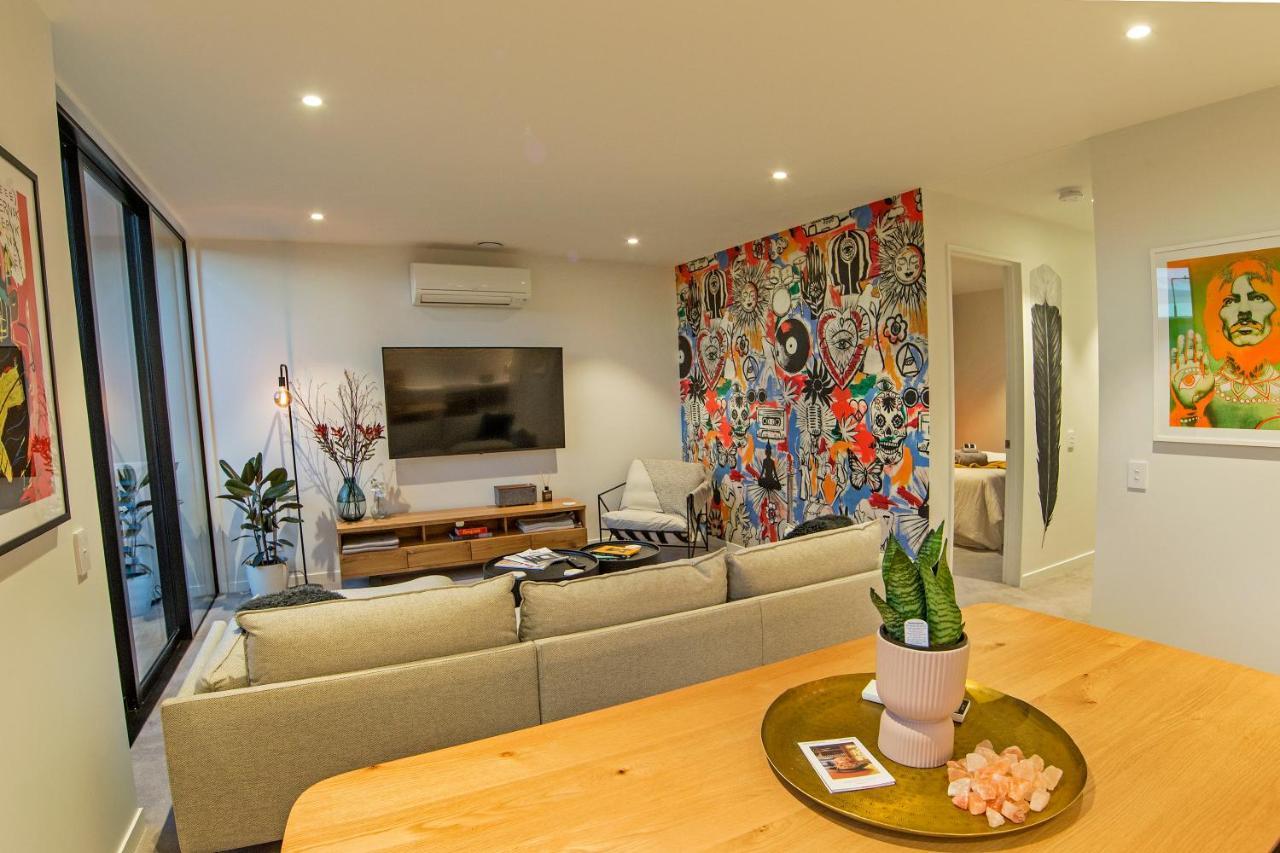 Funk In The City - Luxury Laneway Apartment With Single Garage Christchurch Dış mekan fotoğraf