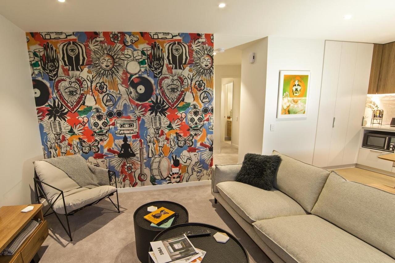Funk In The City - Luxury Laneway Apartment With Single Garage Christchurch Dış mekan fotoğraf